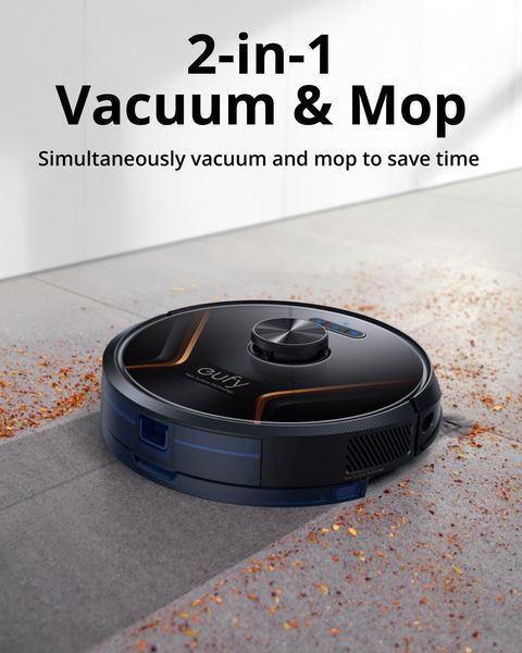 Робот-пилосос eufy Clean X8 Hybrid EUFY-T2261311 фото