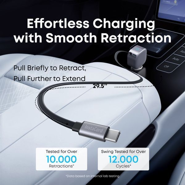 Anker Автомобільний зарядний пристрій USB-C, 75W A27380A2 фото