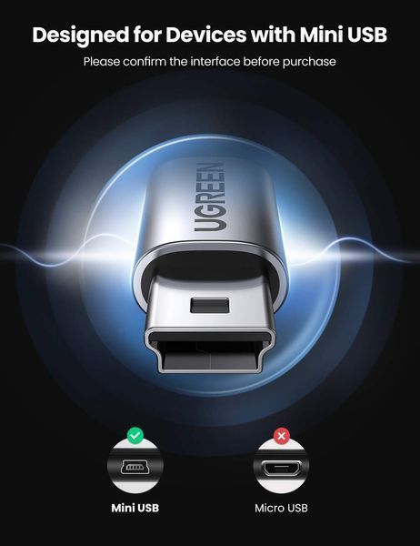 UGREEN USB Mini-B to USB-A charging Кабель &mdash; довжина: 3M 80797 фото