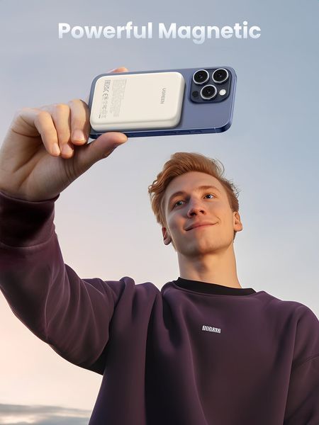 UGREEN Wireless Magnetic Павербанк 10000mAh &mdash; колір: Чорний 25919 фото
