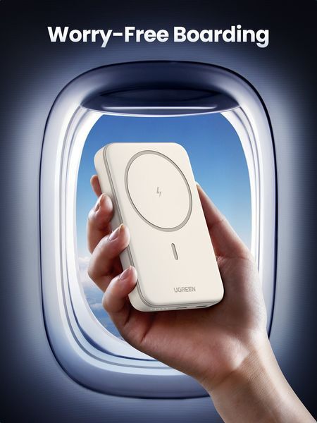 UGREEN Wireless Magnetic Павербанк 10000mAh &mdash; колір: Чорний 25919 фото