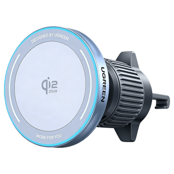 UGREEN MagFlow Magnetic Wireless Автомобільний зарядний пристрій 25W (MagSafe compatible) 55967 фото