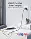 Кабель Anker USB-C до USB-C (240 W, плетений з перероблених матеріалів) &mdash; розмір: 6ft; колір: Чорний A82E2012 фото 7