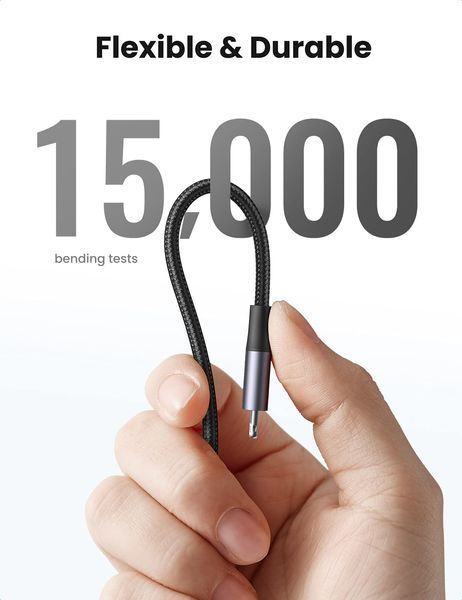 UGREEN USB C to Lightning Кабель &mdash; розмір: 1m 60759 фото