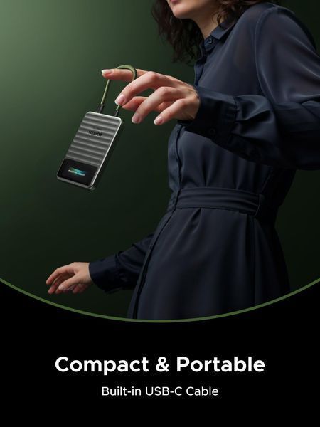 UGREEN USB 3.2 External Portable Hard Drive (1TB, Up to 2000MB/s, 20Gbps) 75618 фото