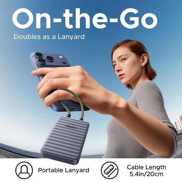 UGREEN NeoDrive Go 1TB Portable SSD (USB4, Thunderblot 4, 4000MB/s) 65888 фото