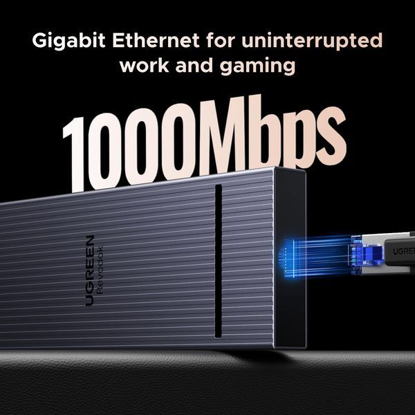UGREEN Revodok Pro Док-станція (11-Port, Dual 4K, 100W) 55766 фото