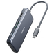 Хаб USB-C Anker 341 (7-в-1) &mdash; колір: Сірий A83460A2 фото 1