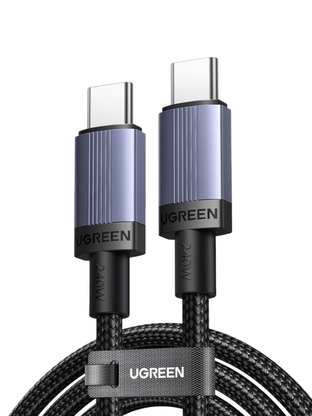 UGREEN USB-C Fast Charging Кабель (240W, E-Marker Chip, 480Mbps) &mdash; довжина: 0.5m 65906 фото