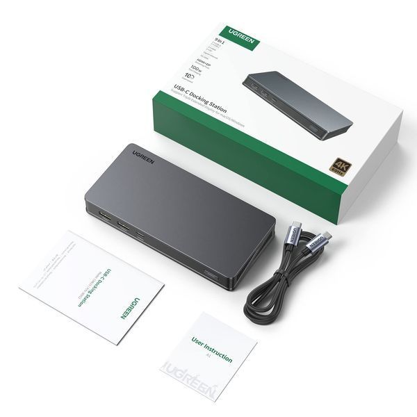 UGREEN Revodok Pro 209 Dual Display 9-in-1 Revodok USB C 4K Universal Док-станція 90912 фото