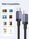 UGREEN USB-C Fast Charging Кабель (240W, E-Marker Chip, 480Mbps) &mdash; довжина: 1m 65907 фото 8