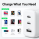 UGREEN 65W USB C Зарядний пристрій with 3-Ports 90496 фото 4