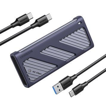 UGREEN USB4 M.2 NVMe Корпус для SSD 40Gbps 8TB 45368 фото