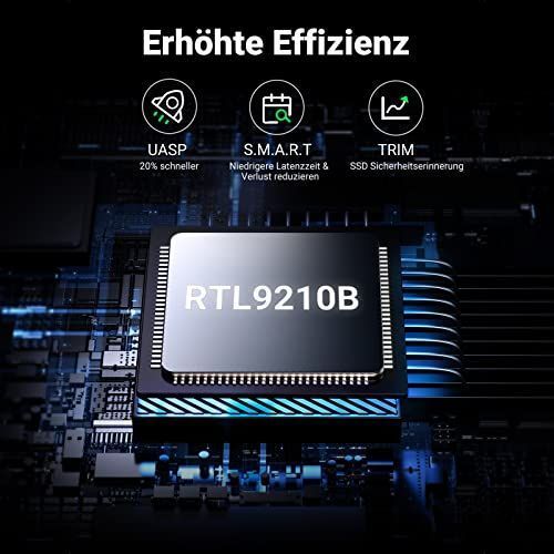 UGREEN 2-in-1 M.2 NVMe & SATA Корпус для SSD (USB-C 10Gbps, Aluminum, Thermal Pad) 90408 фото
