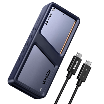 UGREEN 80Gbps M.2 NVMe Корпус для SSD with Thunderbolt 5/4 and USB 4 45789 фото