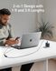 Кабель USB-C Anker 2-в-1 (140W) A8895011 фото 6