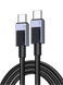 UGREEN USB C to USB C Зарядний пристрій Кабель 100W &mdash; довжина: 1M 45063 фото 1