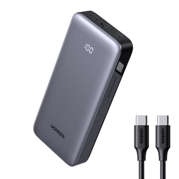 UGREEN Nexode Павербанк 20000mAh 30W (3 Ports) 55989 фото