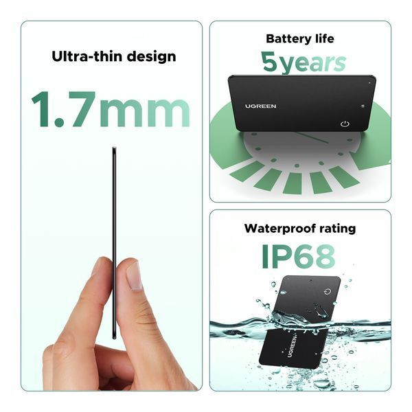 UGREEN FineTrack Slim G Smart Finder (for Android) &mdash; комплект: 1pcs 75497 фото